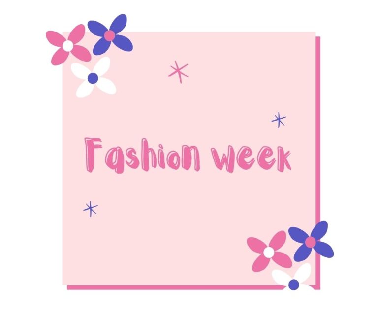Fashion week 👠